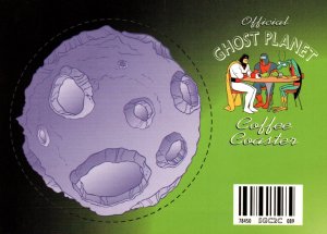 Official Ghost Planet Coffee Coaster Cartoon Network Advertising