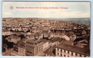 Panorama de Lisboa visto da Egreja da Estrella Portugal Postcard