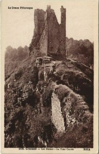 CPA CROZANT Les Ruines - La Tour Carree (1143747)