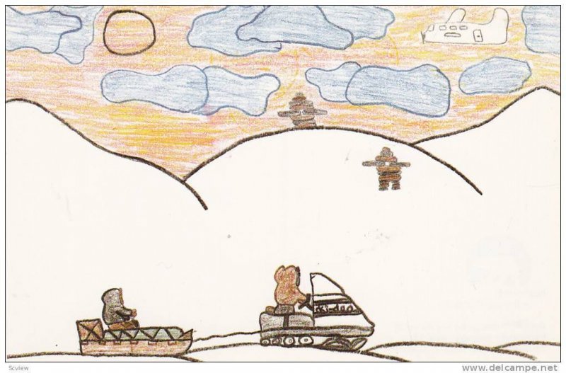 Artwork From Indians Kids (Robert Ittunga - Age 13), Expo 86, Northwest Terri...