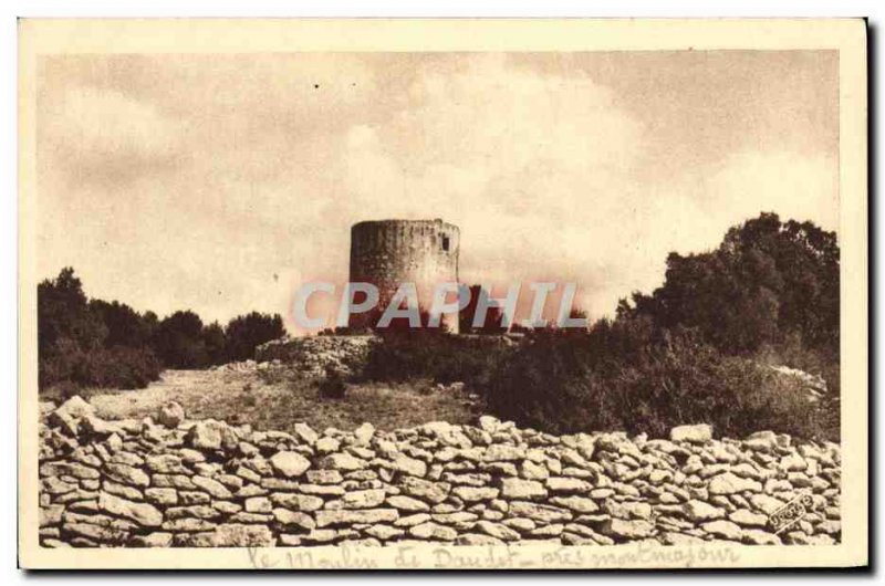 Postcard Old Mill A Daudet Fontvieille