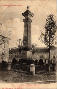 CPA RAMBERVILLERS Monument du General RICHARD (401338)