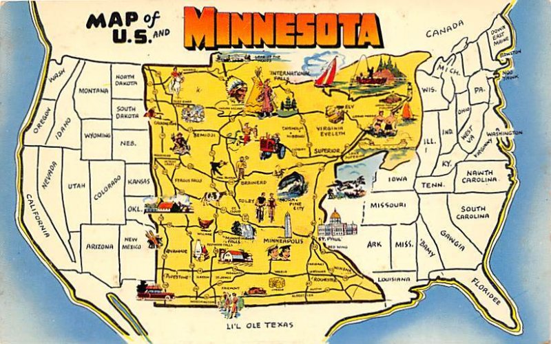 Minnesota USA Unused 