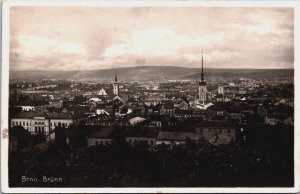 Czech Republic Brno View Vintage RPPC C215