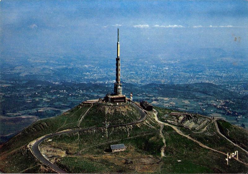 BR57429 Puy de dome le temple de mercure le sommet    France