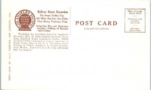 VENICE, CA California   The  SHIP  CAFE    c1910s    Postcard