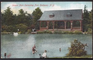 New York ROCHESTER Seneca Park Swimming Pool - pm1907 - Divided Back