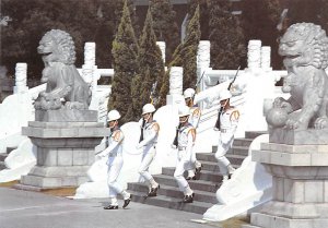 Honor Guards of ROC Navy, National Revolutionary Martyrs' Shrine China, Peopl...