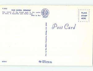 Unused Pre-1980 PARK SCENE Fair Haven Vermont VT H1832