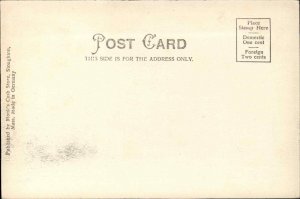 Stoughton MA High School c1905 Postcard