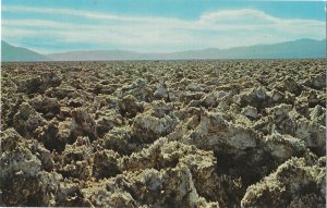 The Devil's Golf Course in Death Valley National Monument California