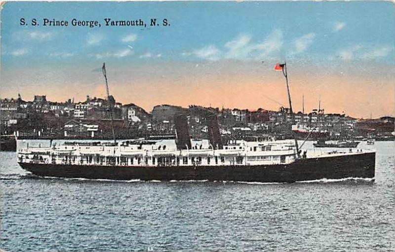 S.S. Prince George,  Harbor Yarmouth Harbor  , N.S.