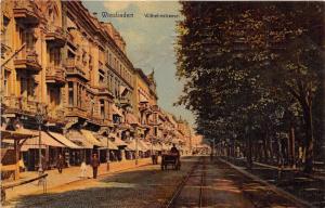 BG18367 wiesbaden wilhelmstrasse chariot  germany