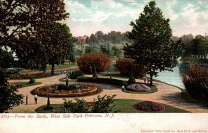 Paterson, New Jersey - West Side Park - View from the West - c1905