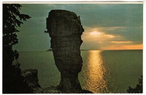 Sunset on Flower Pot, Tobermory, Ontario, Georgian Bay Islands National Park