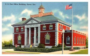 Postcard BUILDING SCENE Dover Delaware DE AQ5900