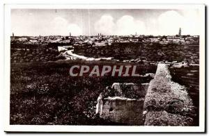 Old Postcard Morocco Meknes (Morocco) General view of the Medina Old Town