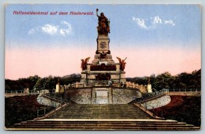 1918  Nationaldenkmal auf dem Niederwald  Germany  Postcard