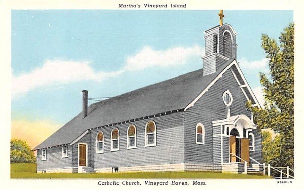 Catholic Church in Marthas Vineyard, Massachusetts