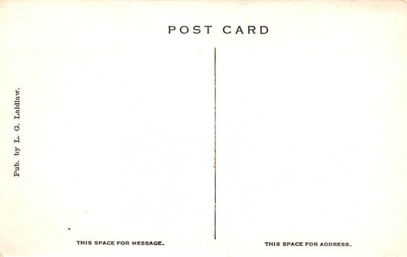 Dance Hall Loch Sheldrake Hot Air Line New York Postcard