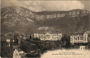 CPA J. J. 8726 AIX-les-BAINS - Splendide Hotel Royal et le Mont-Revard (124653)