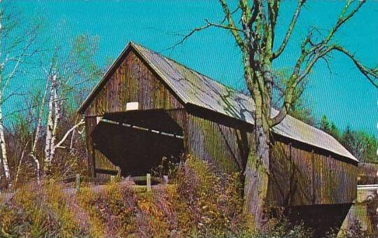 Covered Bridge West Woodstock Vermont