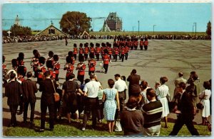 Postcard - Changing of the Guard at the Citadel - Quebec City, Canada 