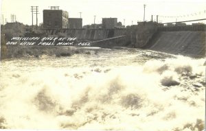 RPPC Mississippi River at the Dam Little Falls Minnesota