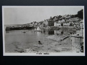 Cornwall ST. MAWES HARBOUR - Old RP Postcard