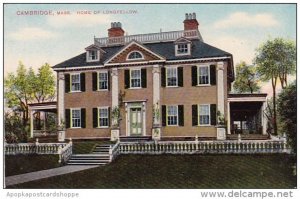 Massachusetts Cambridge Home Of Longfellow