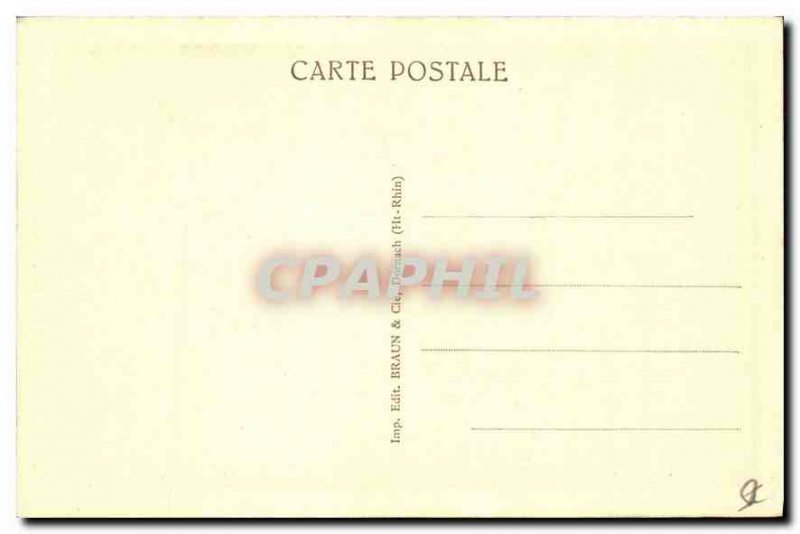 Old Postcard Colmar Balcony Renaissance