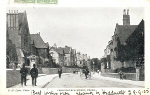 Frome England, 1905 Christchurch Street, Buildings, Photo RPPC, Vintage Postcard