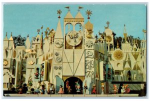 1971 It's A Small World Children Parade  Disneyland Anaheim California Postcard