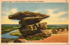 Tennessee Chattanooga Lookout Mountain Umbrella Rock 1946