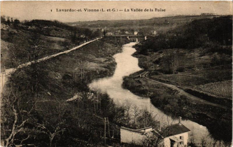 CPA Lavardac - Vianne - La Vallée de la Baise (638600)