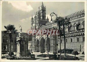 Postcard Modern Palermo La Cathedrale