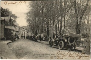 CPA NÉRIS-les-BAINS - Station des voitures (125522)