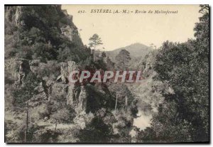 Old Postcard Esterel (A M) Ravin Malinfernet