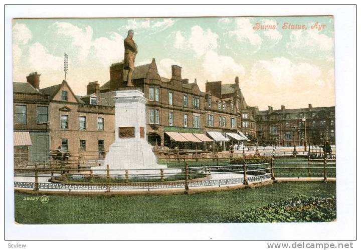 Burns' Statue, Ayr, Ayrshire, Scotland, United Kingdom, 00-10s