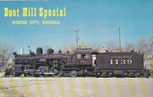 Boot Hill Special Santa Fe Railway Locomotive No 1139 Dodge City Kansas