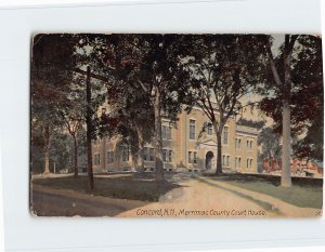 Postcard Merrimac County Court House, Concord, New Hampshire