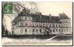 Old Postcard ancy Le Franc Vu Le Chateau De La Porte d & # 39Entree From & # ...