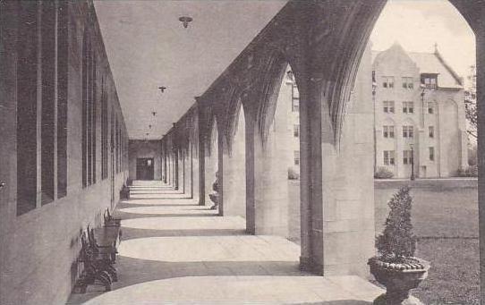 Illinois Chicago Cloister Walk Rosary College River Forest Albertype