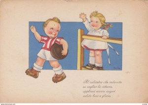 Artist Tomba ; Soccer Boy , 1920-30s