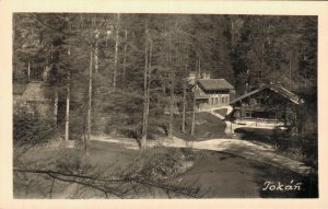 Czech Republic Tokáň Inn Jetřichovice RPPC 06.72