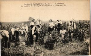 CPA AK Env. de lamalou-les-BAINS - Les vendanges (192853)