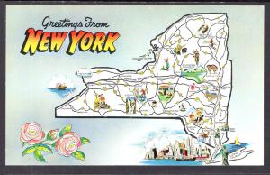 Greetings From New York,Map