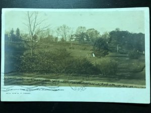 Vintage Postcard 1908 Walkley's Park & Residence Plantsville Connecticut CT