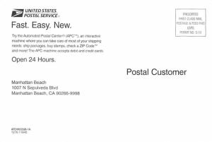 Automated Postal Center - 