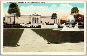 The Cleveland Museum of Art Cleveland Ohio OH Georgian Marble Building Postcard